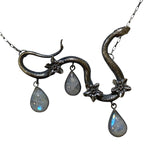 Forget Me Not Serpent Necklace