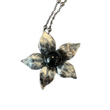 Deadly Nightshade Atropa Belladonna with Black Onyx Pendant