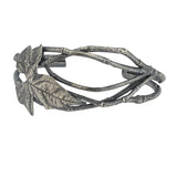 Sterling Ivy and branch cuff