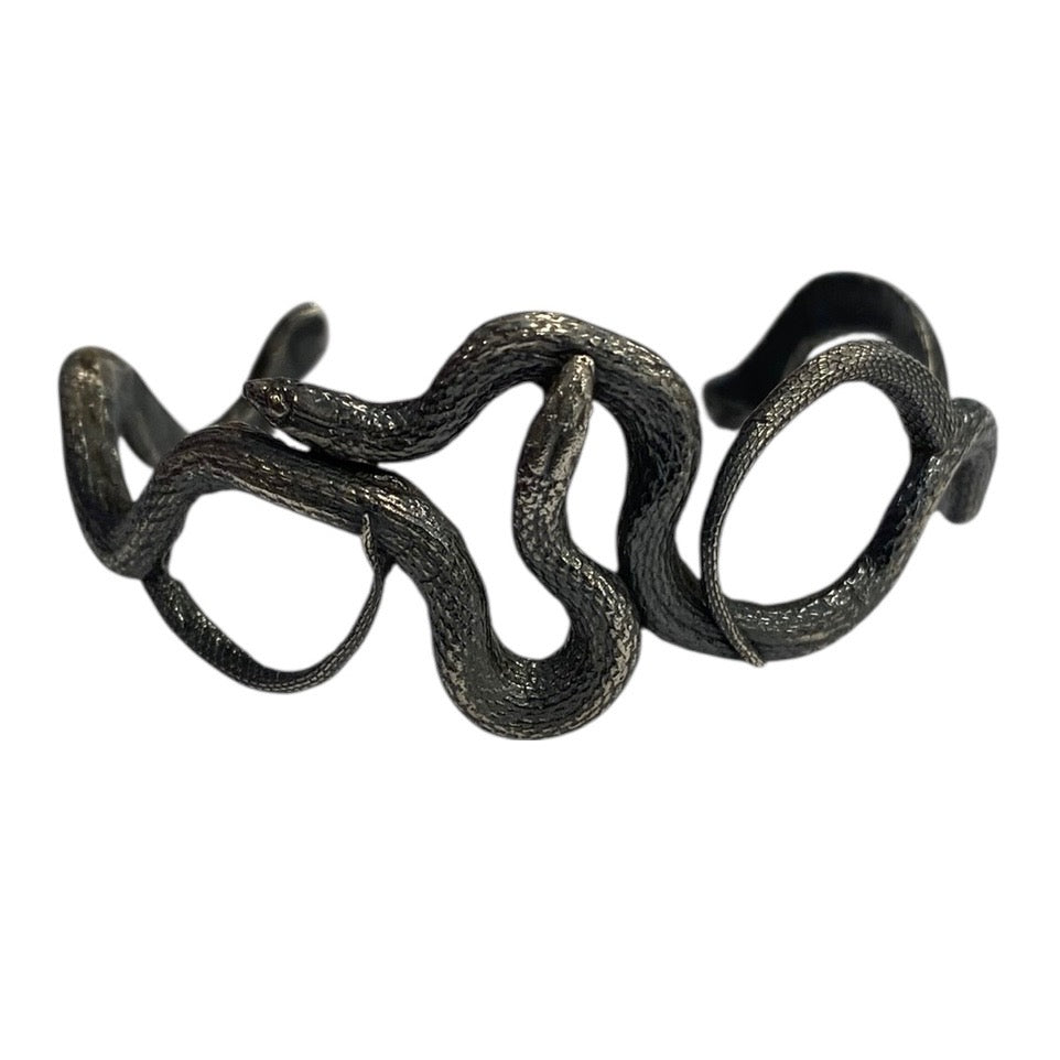 Double Serpent cuff bracelet
