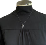 Mandrake Charm necklace in Sterling Silver view 2