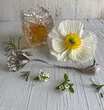 Sterling Silver Persephone's Poppy Blossom Spoon