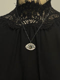 Watchful Eye Pendant Labradorite - Proceeds to benefit ACLU an Evil Eye for Modern Times