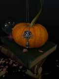 Belladonna Goddess Sterling and Black Spinel Pendant