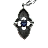 Gothic Window with 6mm Iolite stone Custom for Madison W Payment 2 of 2