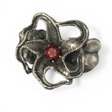 Swirling Sterling Silver Datura Ring pre-order