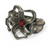 Swirling Sterling Silver Datura Ring pre-order