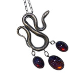 Lupercalia Serpent Pendant with Dragon’s Breath Droplets