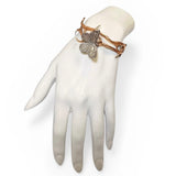 Butterfly and golden thorn Bracelet by Chase and Scout