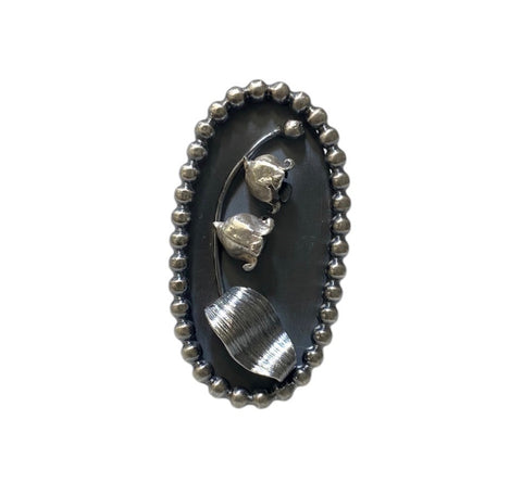 Lily of the Valley Specimen Ring Size 6 Floradora Collection