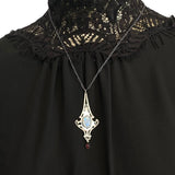 Delicate Art Nouveau Panel Pendant