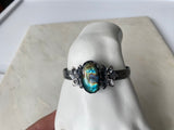 Delicate Labradorite Cuff in Sterling