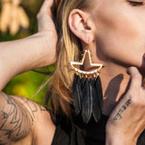 earrings-feathers-bronze