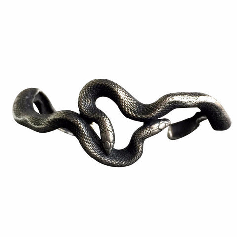 Ouroboros Double Snake Cuff