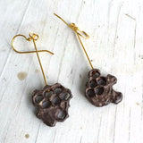 earrings-honeycomb-black-gold