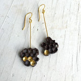 earrings-honeycomb-black-gold