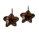 Black Henbane Bronze Earrings