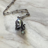 Mini Ringing Bluebell Necklace