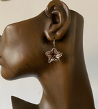 Black Henbane Bronze Earrings