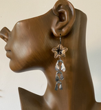 Henbane and Seedpod Earrings