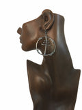 Baphomet Cross Earrings by Chase and Scout