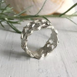 honeycomb-ring-silver