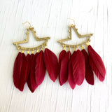 earrings-feathers-bronze